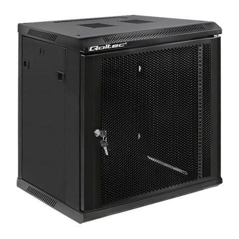 QOLTEC SZAFA RACK 19" | 12U | 600X635X450 | PERFOROWANE DRZWI QOLTEC SZAFA RACK 19" | 12U | 600X635X450 | PERFOROWANE DRZWI