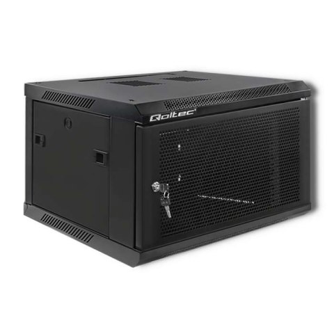 QOLTEC SZAFA RACK 19" | 6U | 600X370X600 | PERFOROWANE DRZWI QOLTEC SZAFA RACK 19" | 6U | 600X370X600 | PERFOROWANE DRZWI