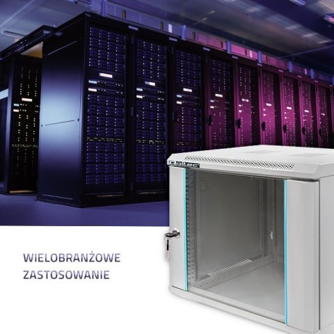 QOLTEC SZAFA RACK 19" | 9U | 600X500X600 QOLTEC SZAFA RACK 19" | 9U | 600X500X600
