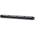 TECHLY PATCH PANEL UTP CAT6 24 PORTY RJ45, 1U 0228