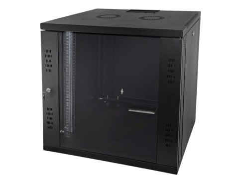 ALANTEC Szafa rack wisząca STRONG RACK 19" 15U 600x450, drzwi szklane, kolor czarny FLAT PACK ALANTEC Szafa rack wisząca STRONG RACK 19" 15U 600x450, drzwi szklane, kolor czarny FLAT PACK