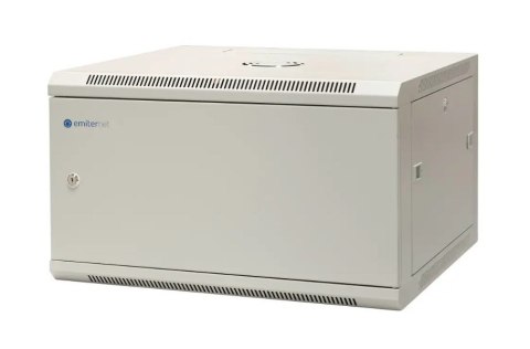 EmiterNet Szafa wisząca niedzielona 19'' 6U, drzwi całe z blachy, 600×600×370mm szer./gł./wys. EmiterNet Szafa wisząca niedzielona 19'' 6U, drzwi całe z blachy, 600×600×370mm szer./gł./wys.