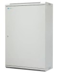 EmiterNet Szafa wisząca niedzielona płytka 19'' 18U, drzwi całe z blachy, 600×300×910mm szer./gł./wys