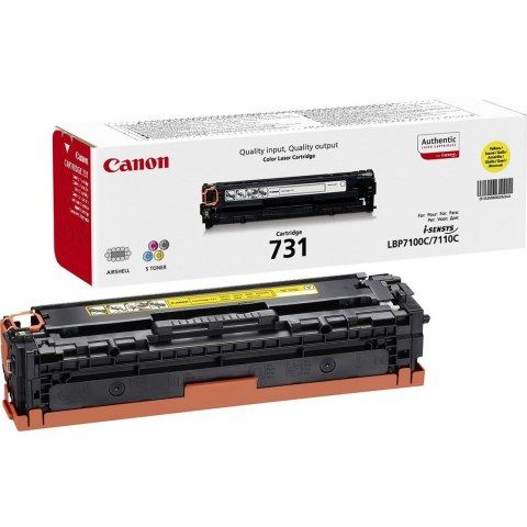 Canon Toner CRG-731 6269B002 Yellow Canon Toner CRG-731 6269B002 Yellow