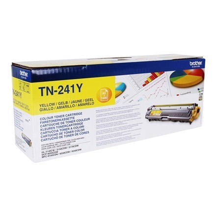 TN-241Y TONER CARTRIDGE YELLOW/F. HL-3140/3150/3170 F.1400 P TN-241Y TONER CARTRIDGE YELLOW/F. HL-3140/3150/3170 F.1400 P