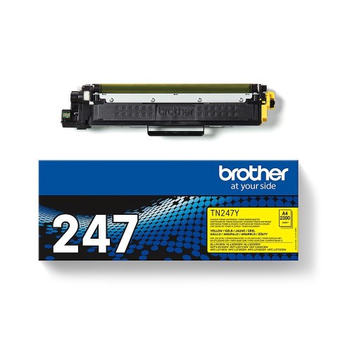 TN-247Y JUMBO TONER YELLOW 2300/F/ DCP-L3510CDW L3550CDW TN-247Y JUMBO TONER YELLOW 2300/F/ DCP-L3510CDW L3550CDW