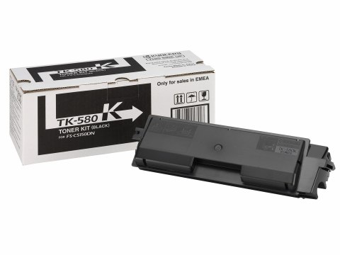 Kyocera Toner TK-580K 1T02KT0NL0 Black 3500 Kyocera Toner TK-580K 1T02KT0NL0 Black 3500