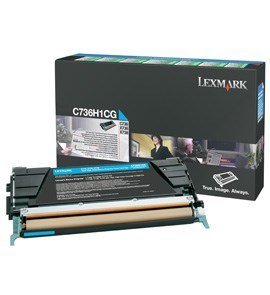 Lexmark Toner C736H1CG Cyan Lexmark Toner C736H1CG Cyan