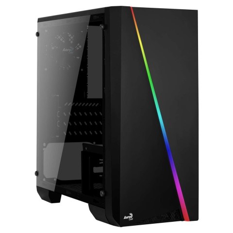 Obudowa Aerocool Cylon Mini RGB Micro-ATX - Czarne Okno Obudowa Aerocool Cylon Mini RGB Micro-ATX - Czarne Okno