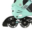 Łyżworolki NILS Extreme NA11230A zielone LED rozm. L (39-42)
