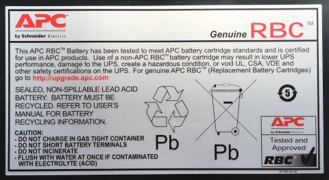 APC Replacement Battery Cartridge #4 APC Replacement Battery Cartridge #4