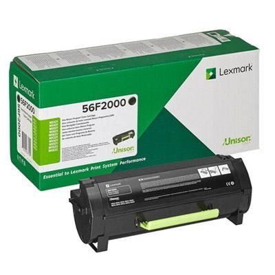 Lexmark Toner 56F2000 Black Lexmark Toner 56F2000 Black