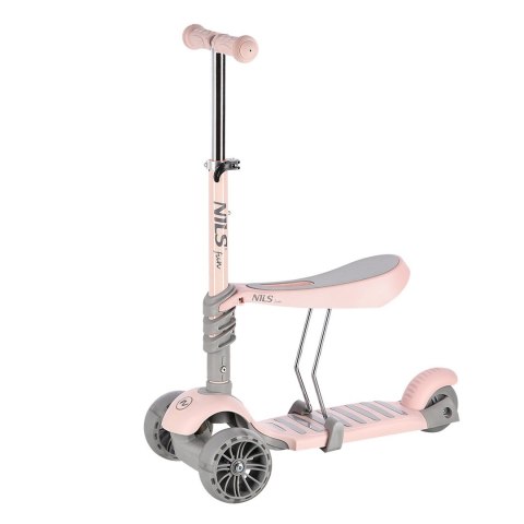 HULAJNOGA DZIECIĘCA NILS FUN HLB808 2w1 PINK HULAJNOGA DZIECIĘCA NILS FUN HLB808 2w1 PINK