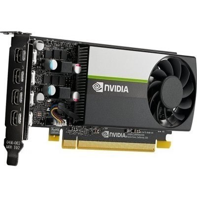 Karta graficzna Nvidia T1000 8GB, 4x mini DisplayPort, 50W,PCI Gen3 x16, FH ATX bracket Karta graficzna Nvidia T1000 8GB, 4x mini DisplayPort, 50W,PCI Gen3 x16, FH ATX bracket