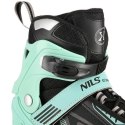 Łyżworolki NILS Extreme NA11230A zielone LED rozm. XL (43-45)