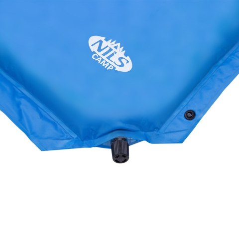 Mata samopompująca NILS CAMP NC4060 niebieska - 5 cm Mata samopompująca NILS CAMP NC4060 niebieska - 5 cm