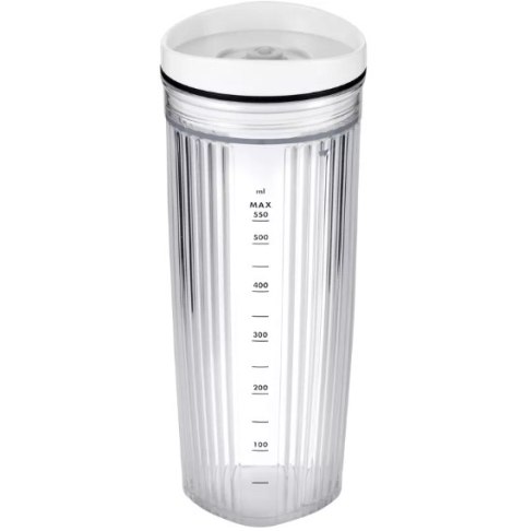 Bidon do blendera z pokrywką próżniową Zwilling Enfinigy - Biały, 550 ml Bidon do blendera z pokrywką próżniową Zwilling Enfinigy - Biały, 550 ml