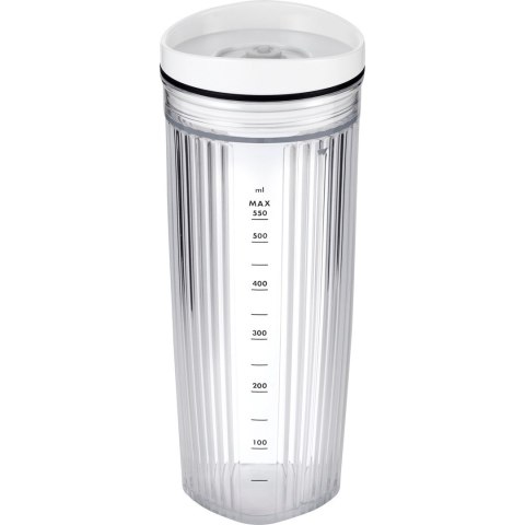 Bidon do blendera z pokrywką próżniową Zwilling Enfinigy - Biały, 550 ml Bidon do blendera z pokrywką próżniową Zwilling Enfinigy - Biały, 550 ml