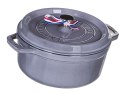 Garnek żeliwny okrągły Staub - 3.8 ltr, Grafitowy