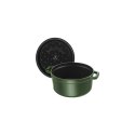 Garnek żeliwny okrągły Staub - 6.7 ltr, Zielony