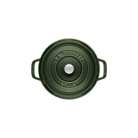 Garnek żeliwny okrągły Staub - 6.7 ltr, Zielony Garnek żeliwny okrągły Staub - 6.7 ltr, Zielony