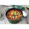 Garnek żeliwny okrągły Staub - 6.7 ltr, Zielony