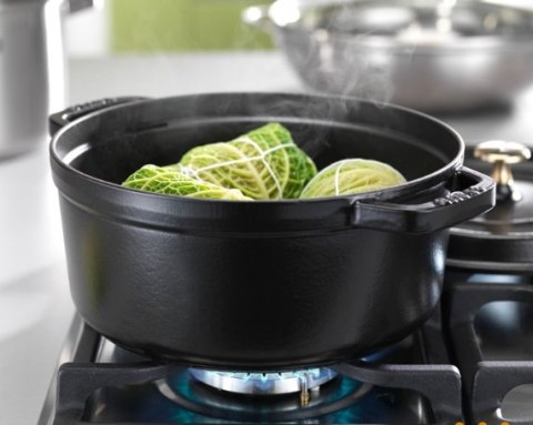 Garnek żeliwny okrągły Staub - Czarny, 1.7 ltr Garnek żeliwny okrągły Staub - Czarny, 1.7 ltr