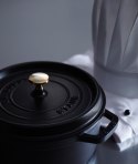 Garnek żeliwny okrągły Staub - Czarny, 1.7 ltr