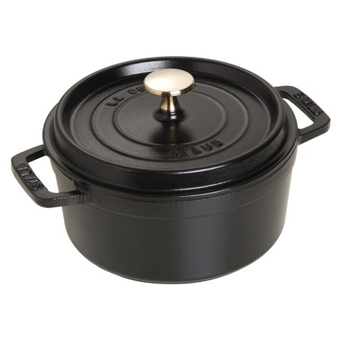 Garnek żeliwny okrągły Staub - Czarny, 1.7 ltr Garnek żeliwny okrągły Staub - Czarny, 1.7 ltr