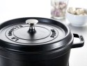 Garnek żeliwny okrągły Staub - Czarny, 2.6 ltr