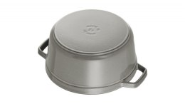 Garnek żeliwny okrągły Staub - Grafitowy, 1.7 ltr