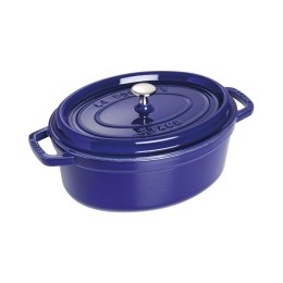 Garnek żeliwny owalny Staub - 4.2 ltr, Niebieski