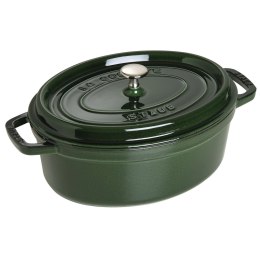 Garnek żeliwny owalny Staub - 4.2 ltr, Zielony