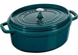 Garnek żeliwny owalny Staub - 5.5 ltr, Morski