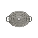 Garnek żeliwny owalny Staub - Grafitowy, 5.5 ltr
