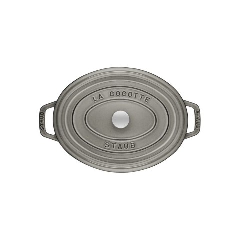 Garnek żeliwny owalny Staub - Grafitowy, 5.5 ltr Garnek żeliwny owalny Staub - Grafitowy, 5.5 ltr