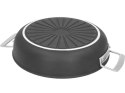 Głęboka patelnia tytanowa z 2 uchwytami i pokrywką Demeyere Alu Pro 5 - 28 cm