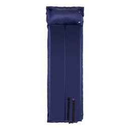 Mata samopompująca składana z poduszką NILS CAMP NC4008 niebieska - 3.8 cm