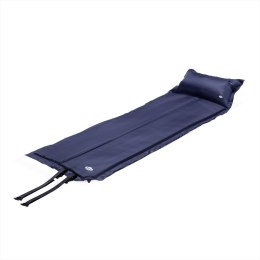 Mata samopompująca składana z poduszką NILS CAMP NC4008 niebieska - 3.8 cm
