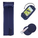 Mata samopompująca składana z poduszką NILS CAMP NC4008 niebieska - 3.8 cm