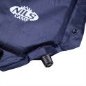 Mata samopompująca składana z poduszką NILS CAMP NC4008 niebieska - 3.8 cm