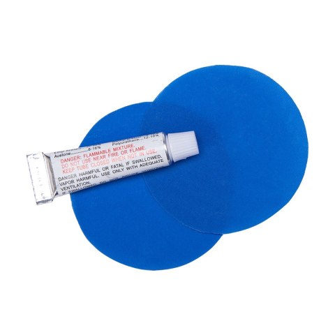 Mata samopompująca z poduszką NILS CAMP NC4001 niebieska - 3.8 cm Mata samopompująca z poduszką NILS CAMP NC4001 niebieska - 3.8 cm