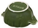 Mini Cocotte ceramiczny okrągły karczoch Staub - Zielony, 470 ml