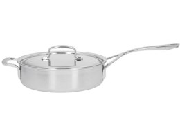 Patelnia sauté z 2 uchwytami i pokrywką Demeyere 5-Plus - 28 cm
