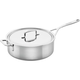 Patelnia sauté z 2 uchwytami i pokrywką Demeyere 5-Plus - 28 cm