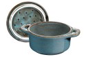 Staub Mini Cocotte Okrągły, 4 szt. - 200 ml, Antyczny turkusowy