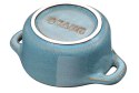 Staub Mini Cocotte Okrągły, 4 szt. - 200 ml, Antyczny turkusowy