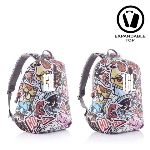 XD DESIGN PLECAK ANTYKRADZIEŻOWY BOBBY SOFT GRAFITTI P/N: P705.868 XD DESIGN PLECAK ANTYKRADZIEŻOWY BOBBY SOFT GRAFITTI P/N: P705.868