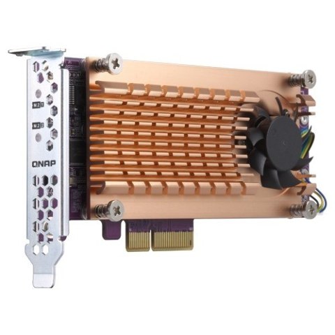 Qnap-kasrta sieciowa Dual M.2 22110/2280 SATA SSD Qnap-kasrta sieciowa Dual M.2 22110/2280 SATA SSD