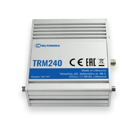 Teltonika TRM240 Modem LTE Cat1, 1x SIM, micro USB Teltonika TRM240 Modem LTE Cat1, 1x SIM, micro USB